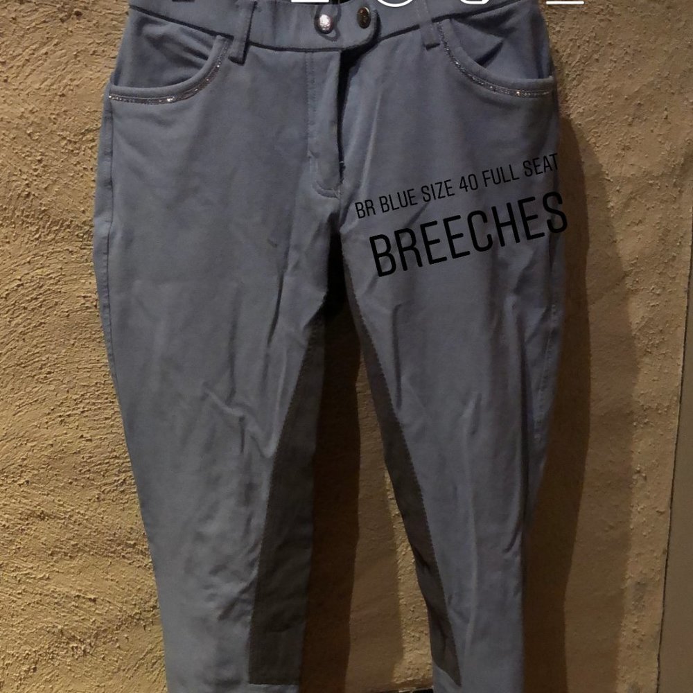 Blue BR breeches